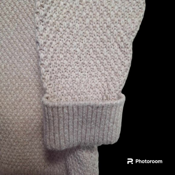 Fat Face Textured Knitted Sweater in Beige Color Size 4 - Picture 4 of 10